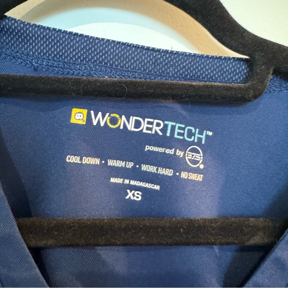 WonderWink Wonder Tech Blue Scrubs Set - Picture 3 of 4